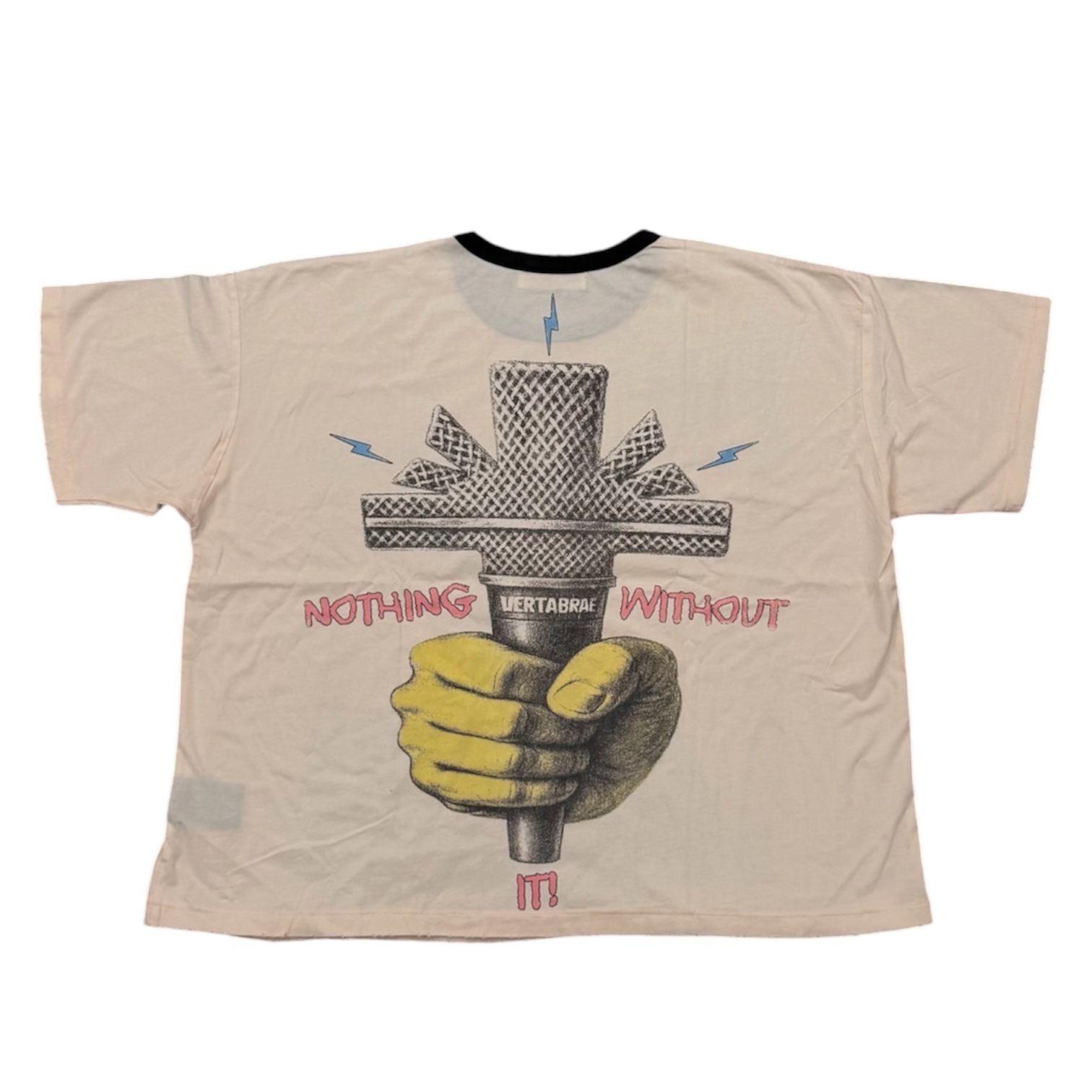 Vertabrae The Verts Tee (Cream) - Preowned