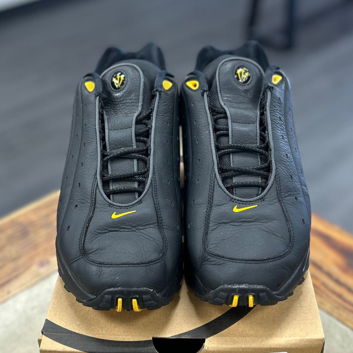 Nike Hot Step Air Terra Drake NOCTA Black Yellow - Preowned