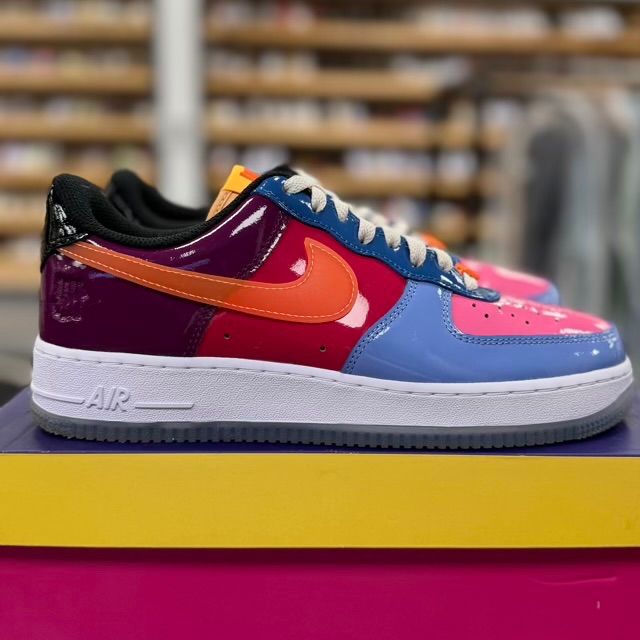 Nike Air Force 1 Low SP Undefeated Multi-Patent Total Orange - Preowned