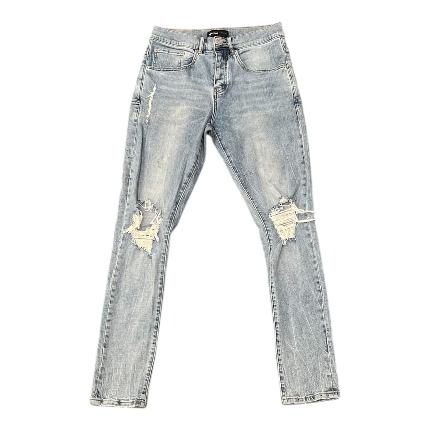 Purple Brand Distressed Denim (Indigo) - Preowned