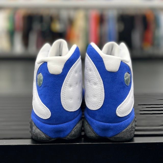 Jordan 13 Retro White Hyper Royal Black - Preowned