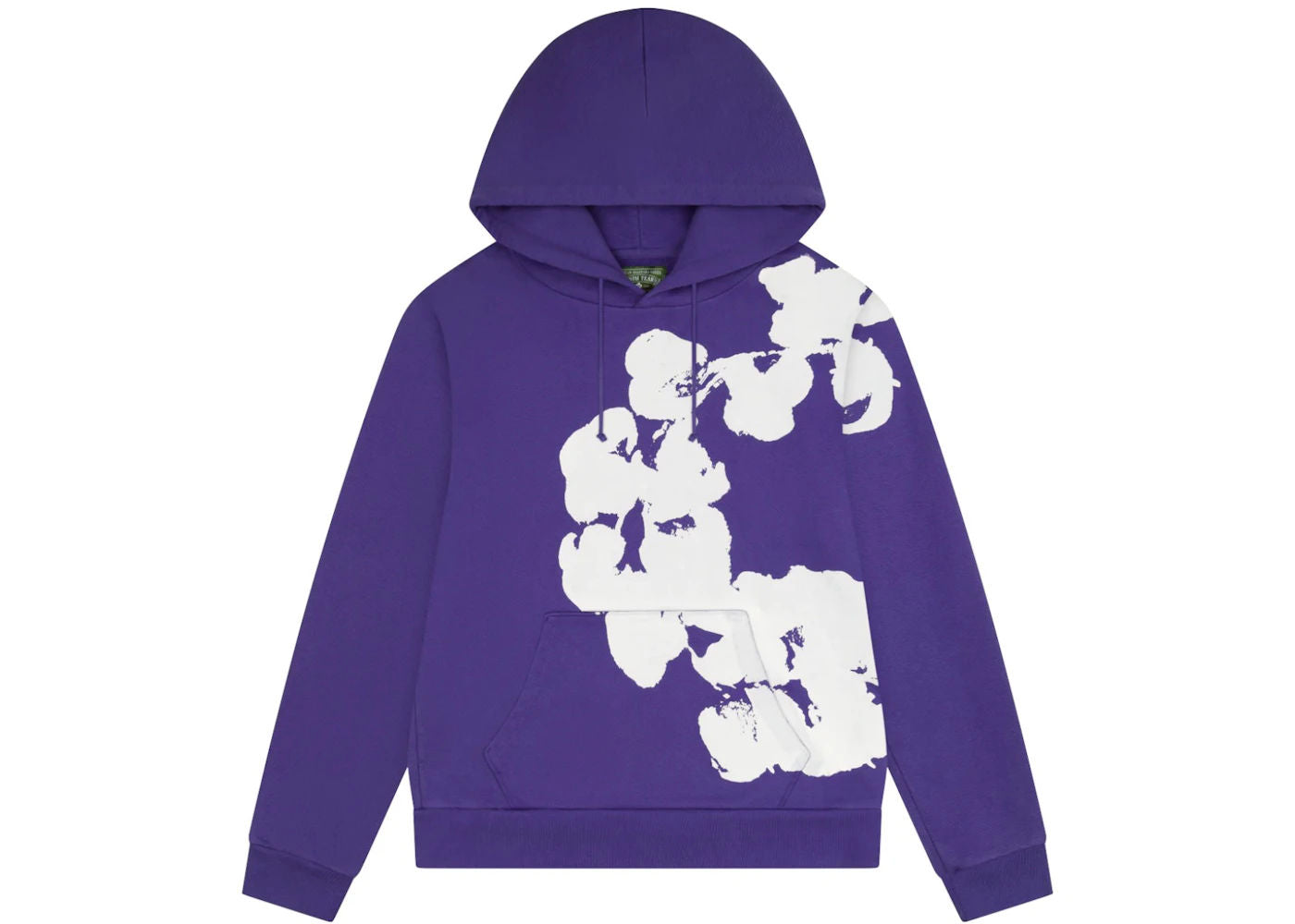 Denim Tears Big Cotton Wreath Sweatshirt Purple