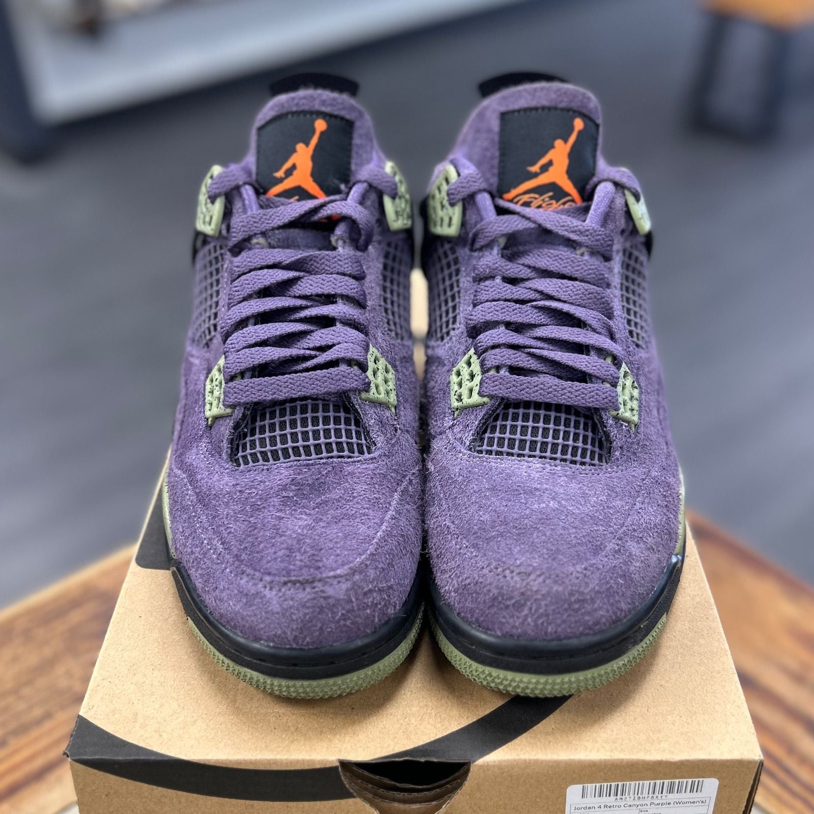 Jordan 4 Retro Canyon Purple (Women's) - Preowned