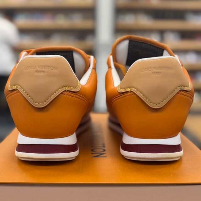 Louis Vuitton LV Buttersoft Sneaker Orange - Preowned