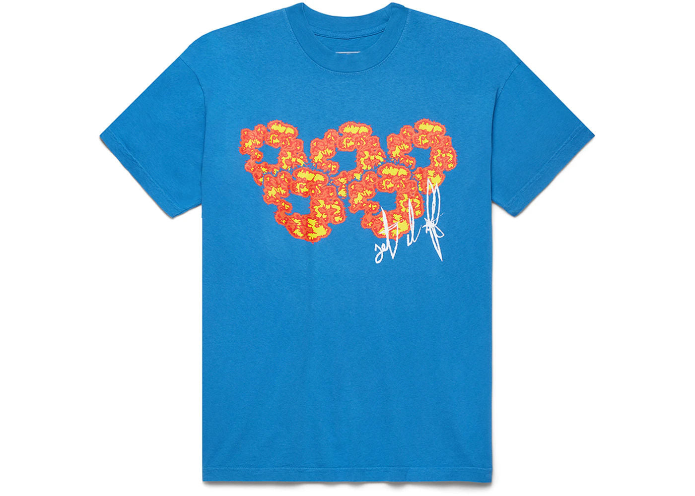 Denim Tears x Offset Set It Off #2 T-shirt Blue - Preowned