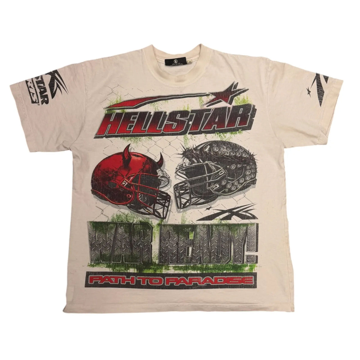 Hellstar War Ready! Tee (Cream) - Preowned
