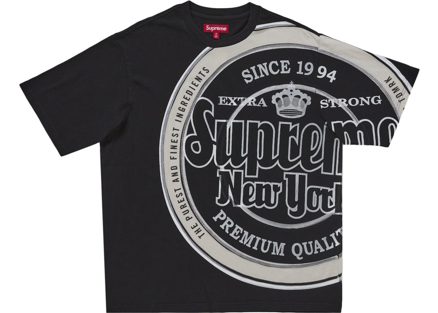 Supreme Lager S/S Top Black