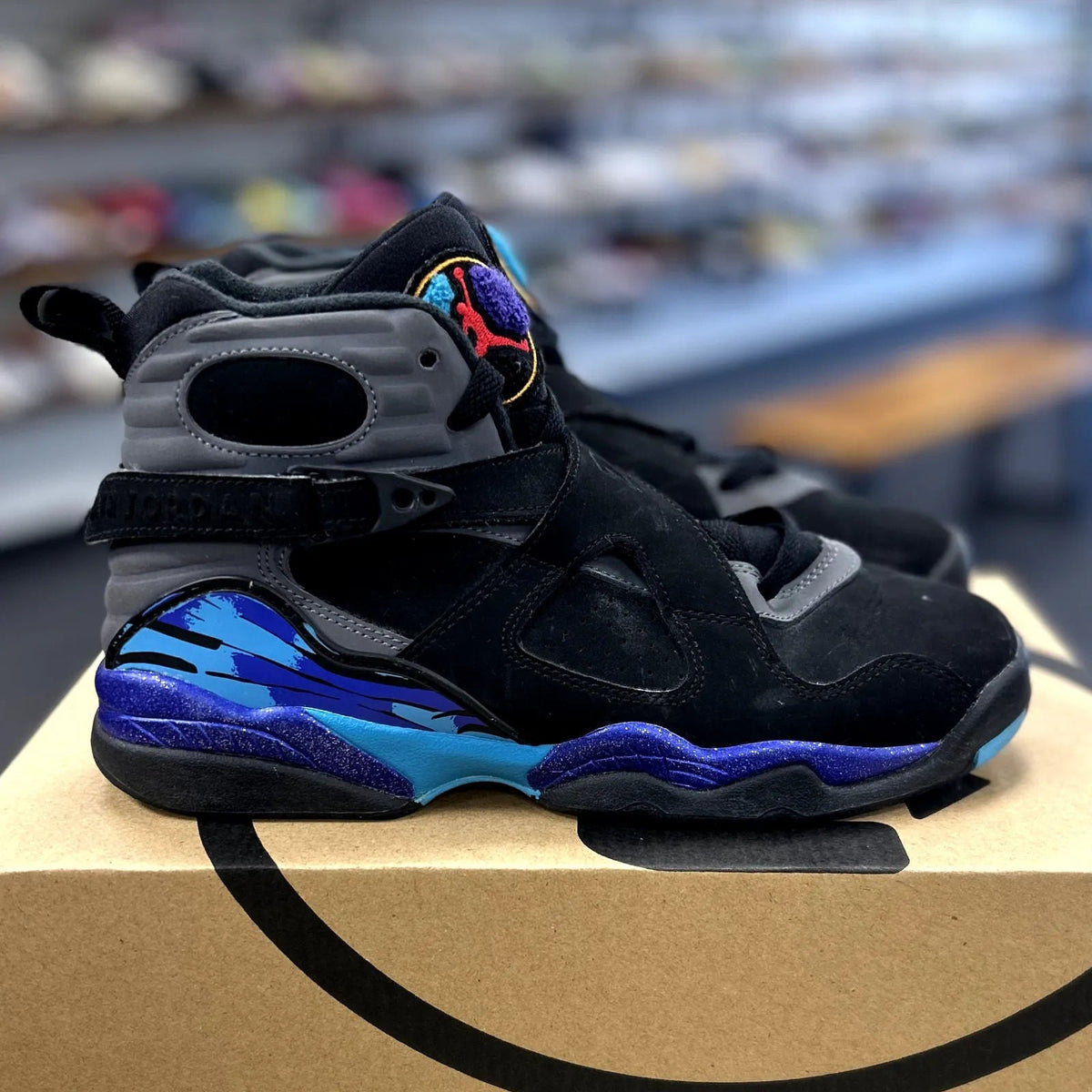 Jordan 8 Retro Aqua (2025) (GS) - Preowned