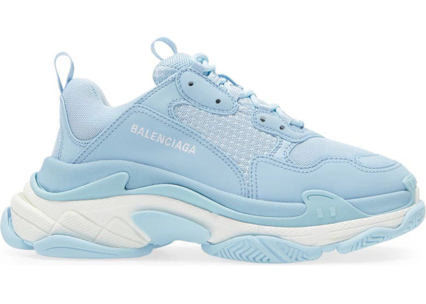 Balenciaga Triple S Baby Blue - Preowned