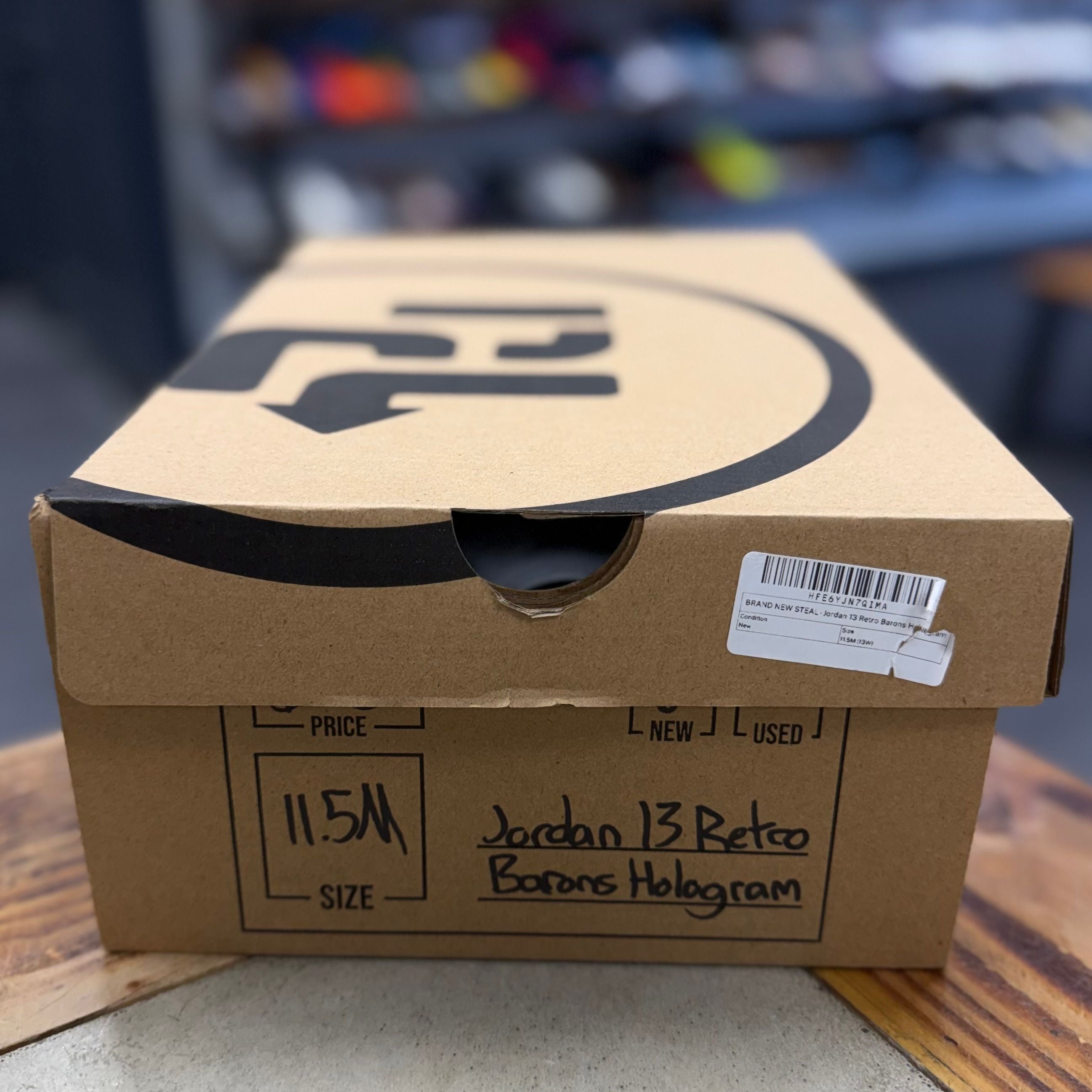 BRAND NEW STEAL - Jordan 13 Retro Barons Hologram