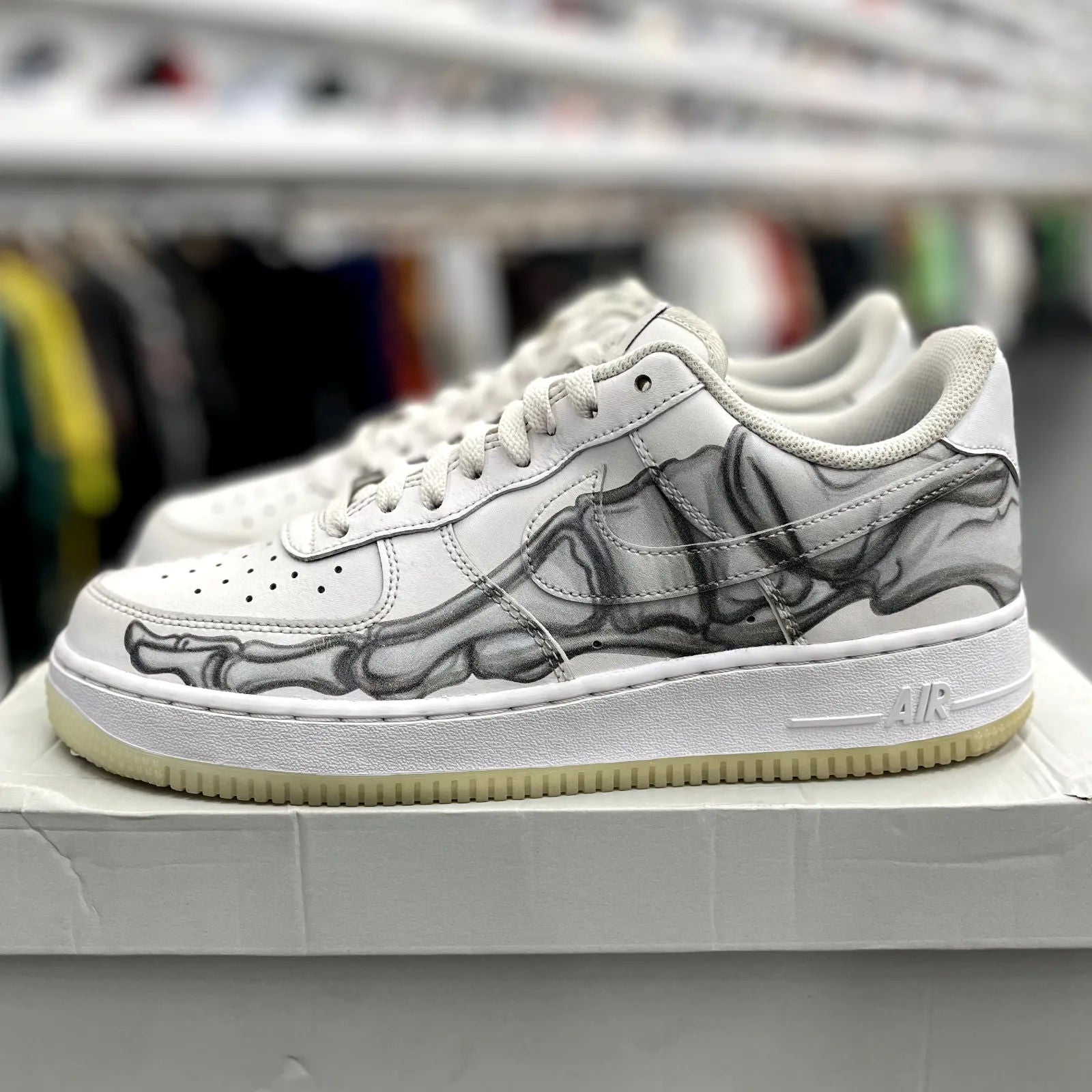 Nike Air Force 1 Low Skeleton Halloween (2018) - Preowned