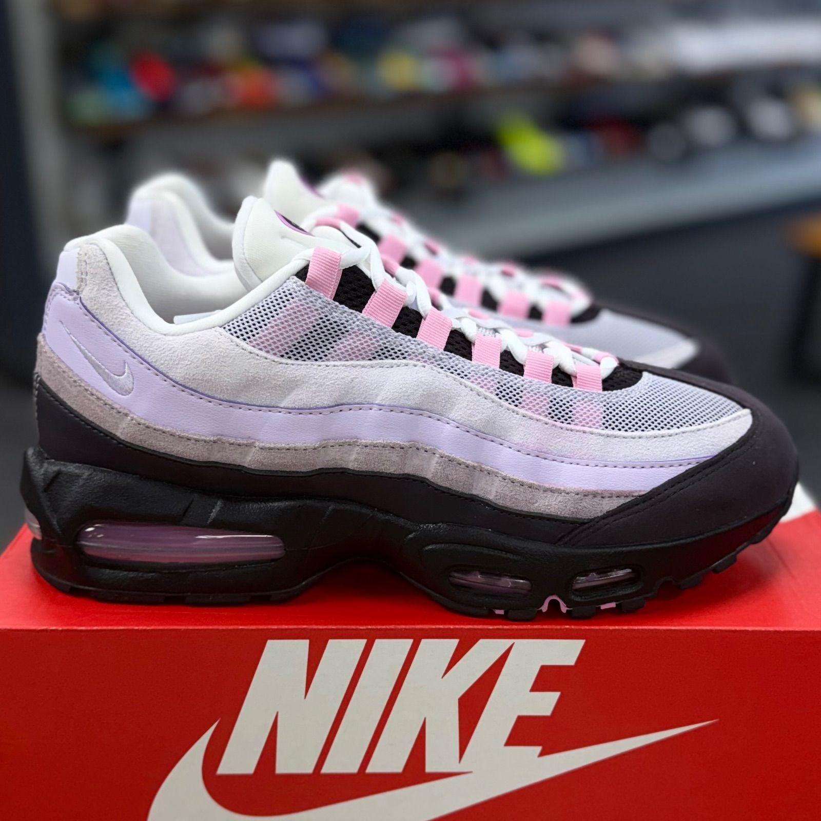 Nike Air Max 95 OG Big Bubble Burgundy Ash (Women's) - Preowned