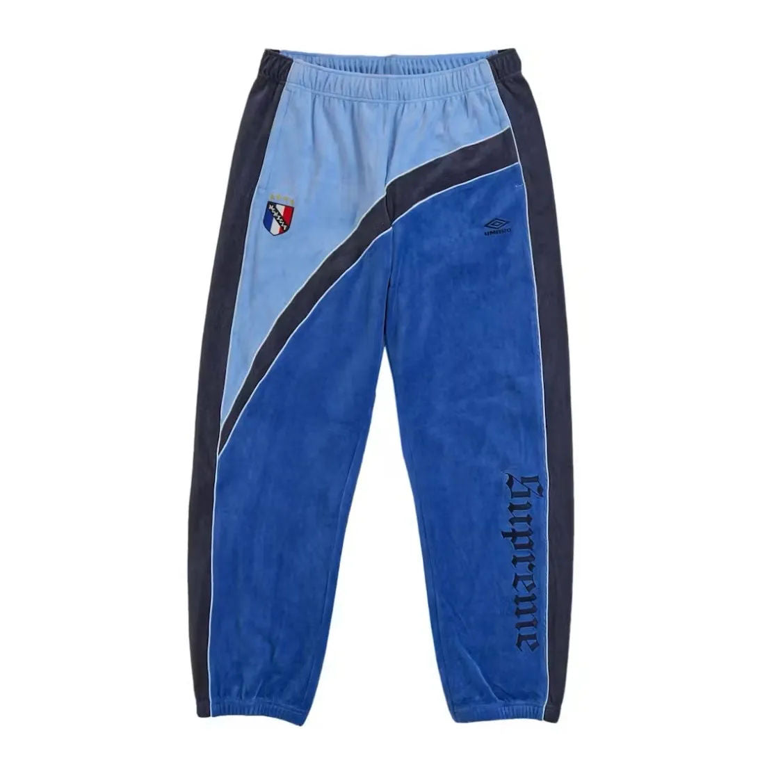 Supreme Umbro Velour Track Pant (Blue)