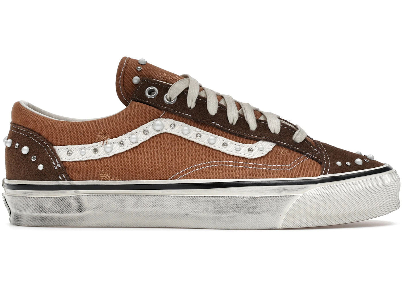 Vans LX Old Skool 36 Pearlized Pack Vintage Cocoa Brown - Preowned