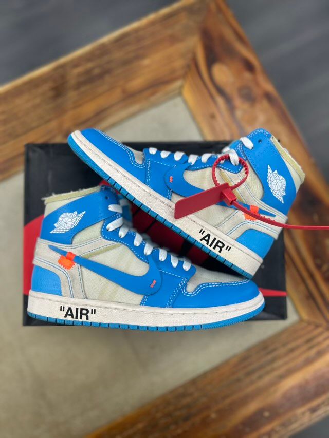 Jordan 1 Retro High Off-White University Blue - Preowned