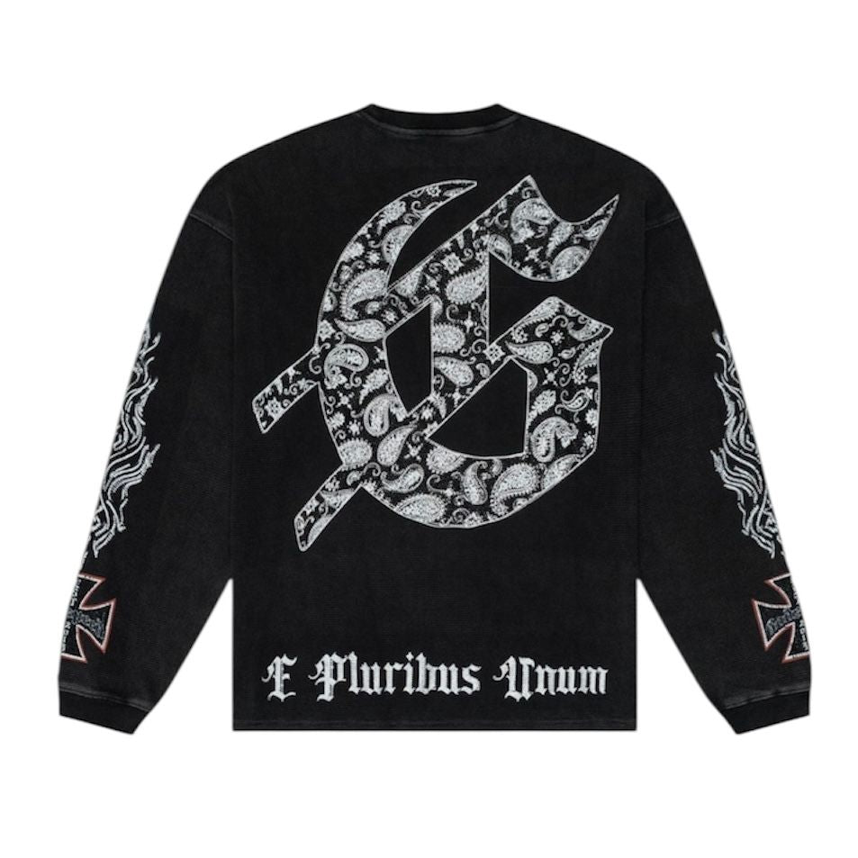 Godspeed Hollywood Inferno VVS L/S Tee (Black Wash)