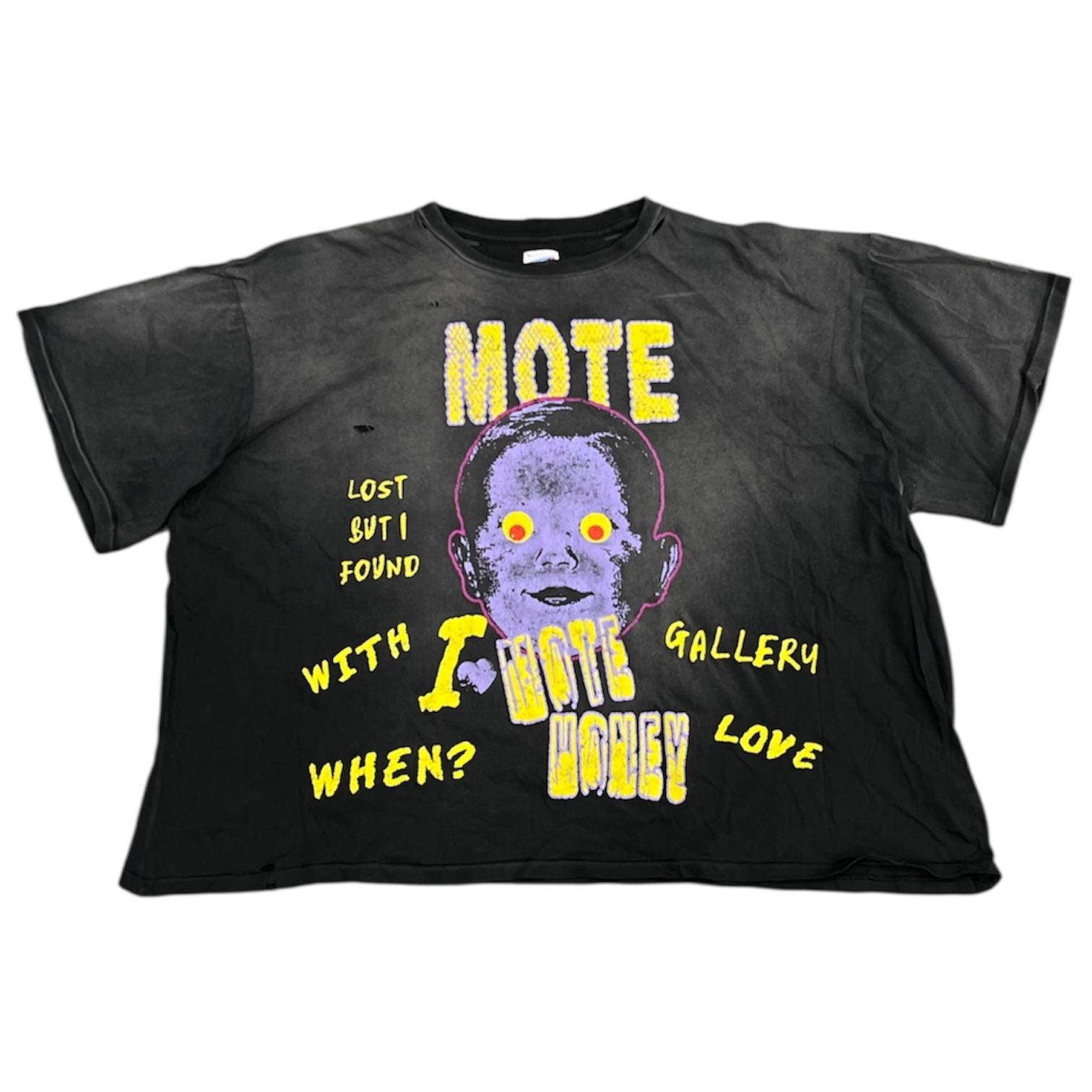 Mote Honey Tee (Black Washed)