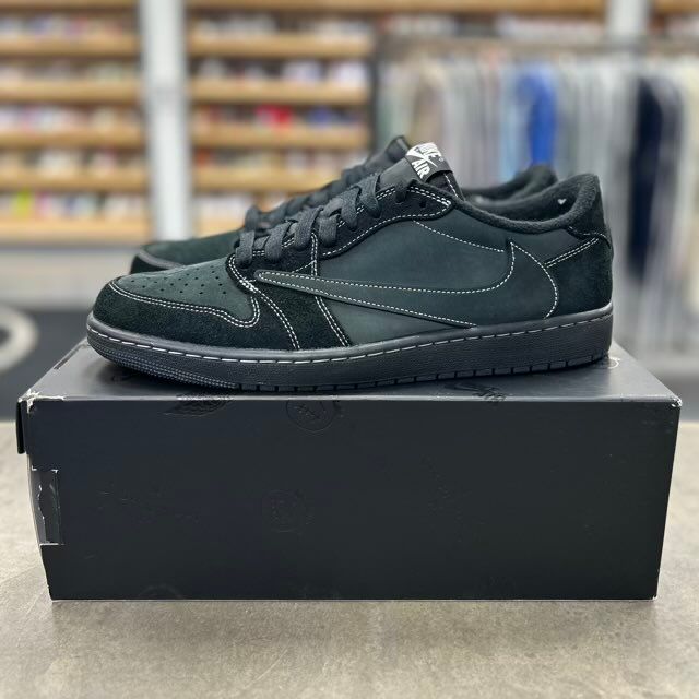 Jordan 1 Retro Low OG SP Travis Scott Black Phantom - Preowned