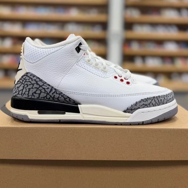 Jordan 3 Retro White Cement Reimagined (GS) - Preowned