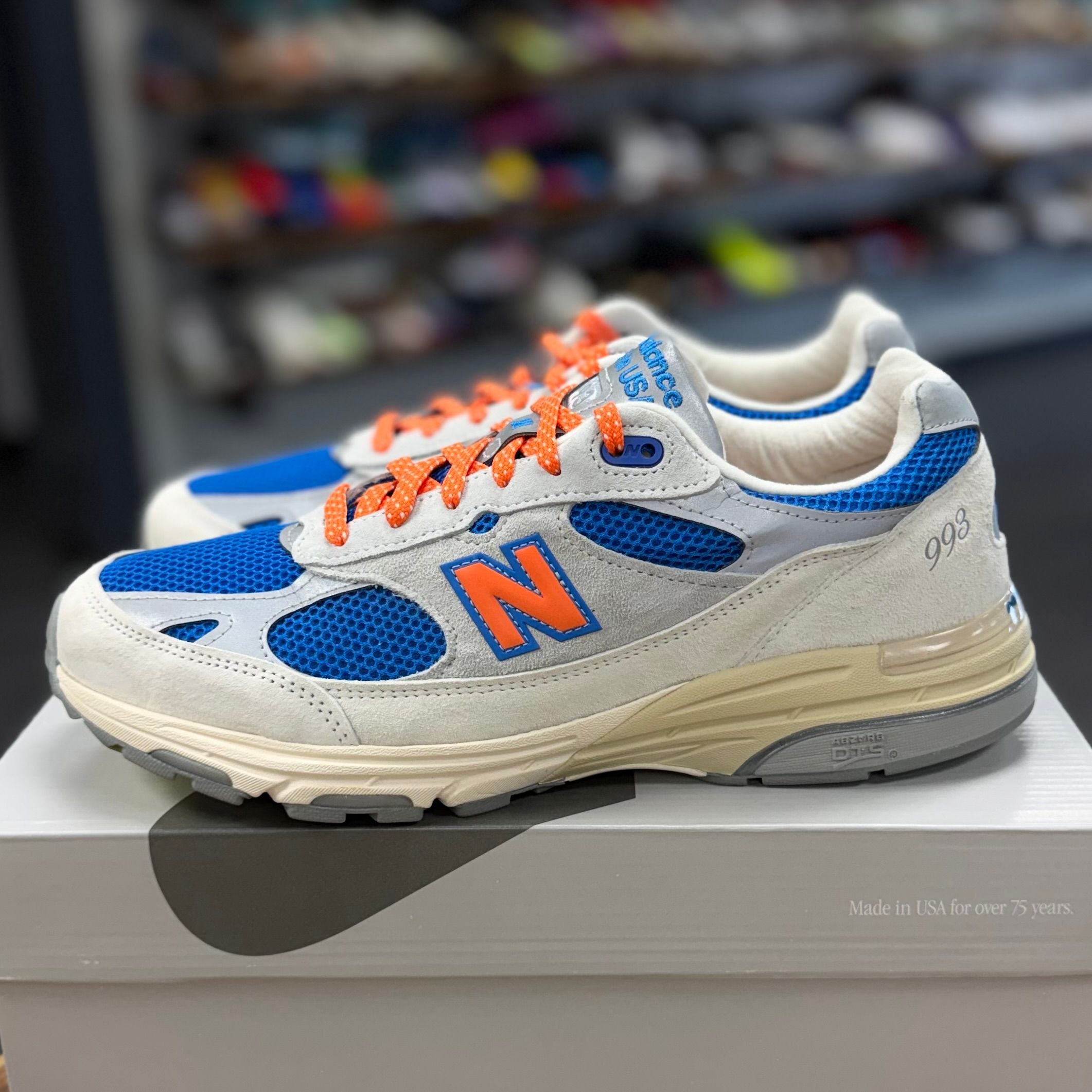 New Balance 993 MiUSA Kith Madison Square Garden Ancient Scroll - Preowned