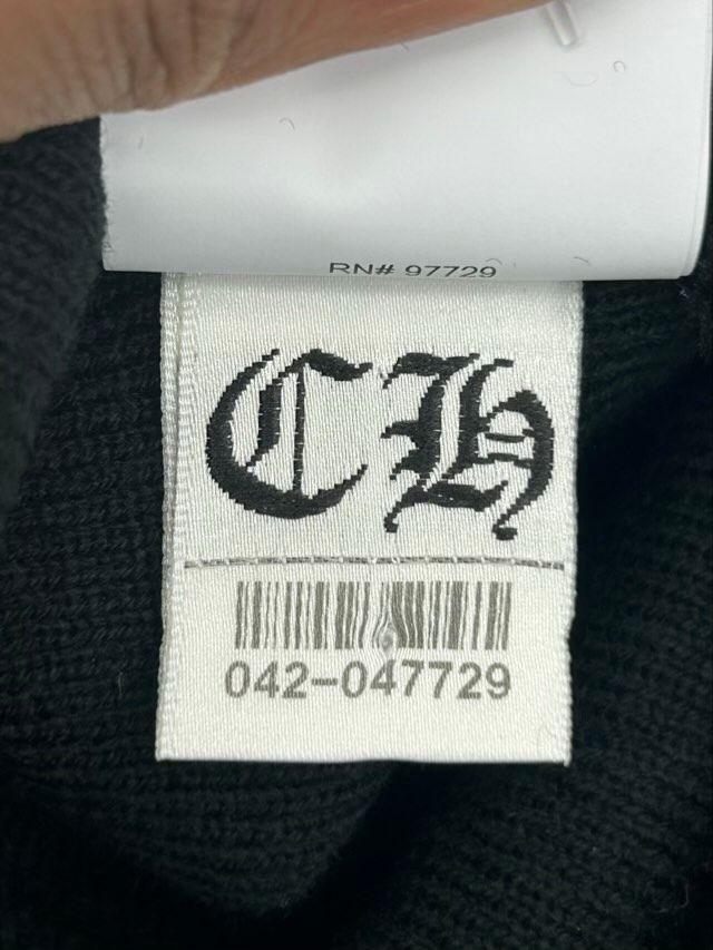 Chrome Hearts Logo Beanie Black