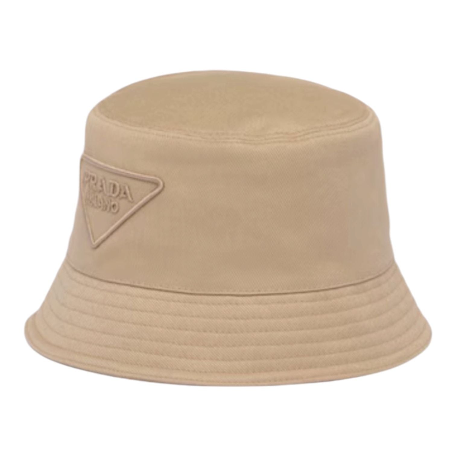 Prada Drill Bucket Hat (Khaki)