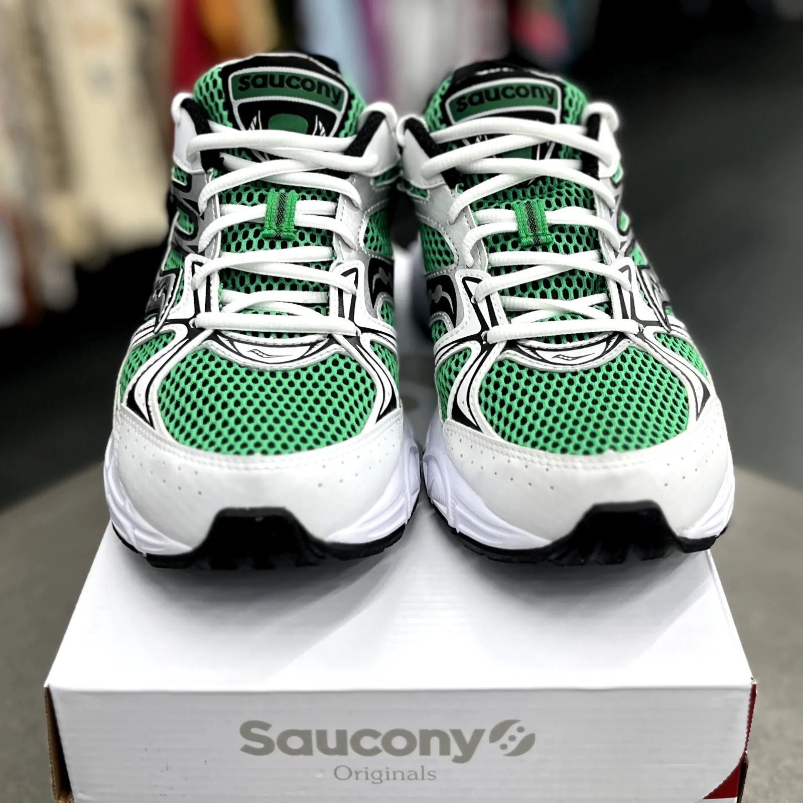 Saucony Ride Millennium White Fern