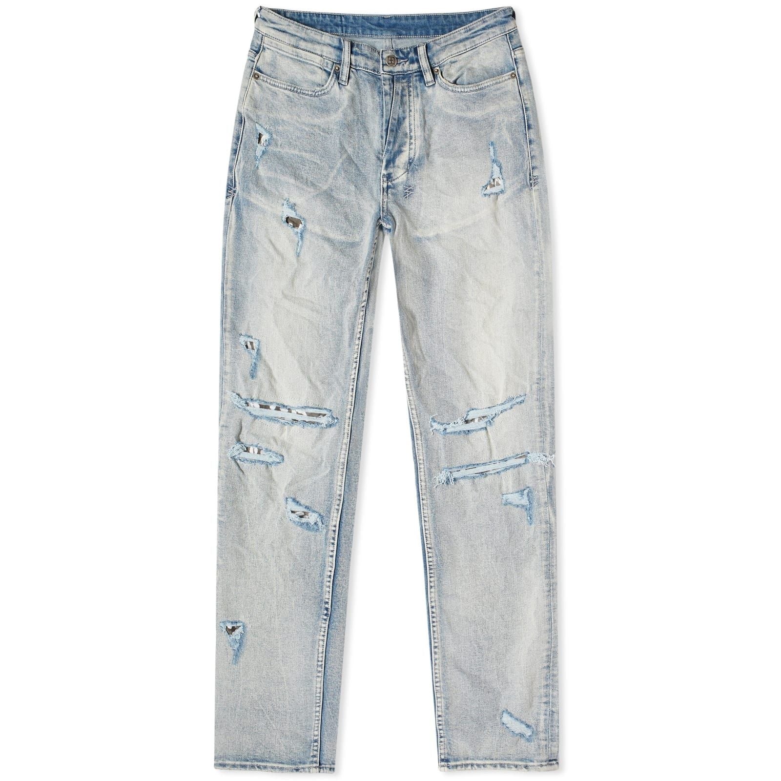 Ksubi Van Winkle Punk Blue Shred Jeans - Preowned