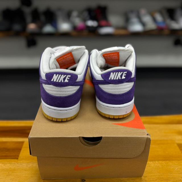 Nike SB Dunk Low Pro ISO Orange Label Court Purple - Preowned