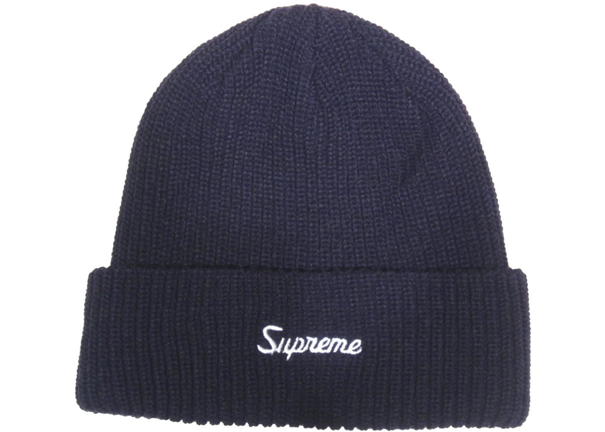 Supreme Loose Gauge Beanie (Navy)