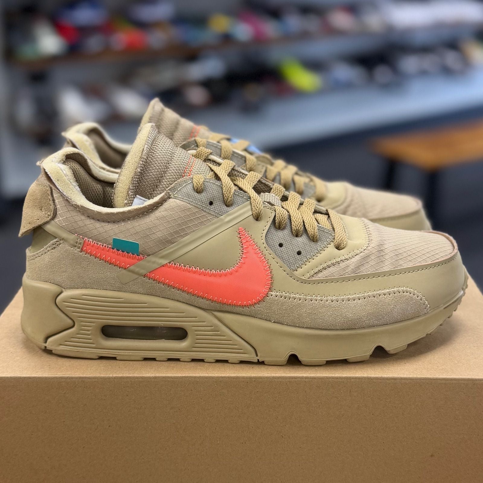 Nike Air Max 90 Off-White Desert Ore - Preowned