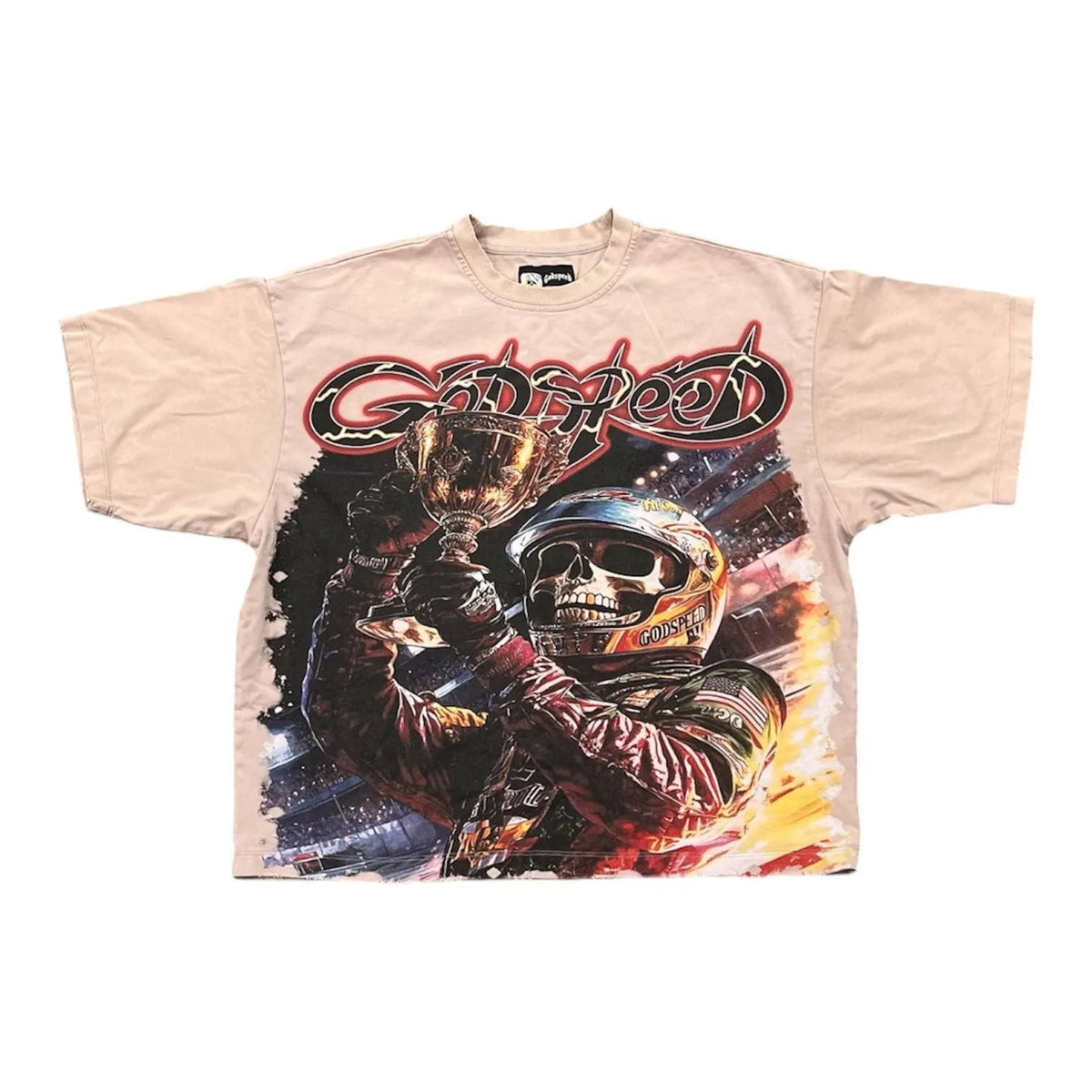 Godspeed Podium Dreams Tee (Stone) - Preowned