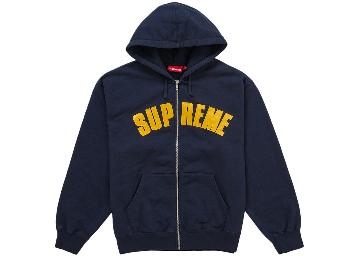 Supreme Larry Clark Zip Up Hoodie (Navy)