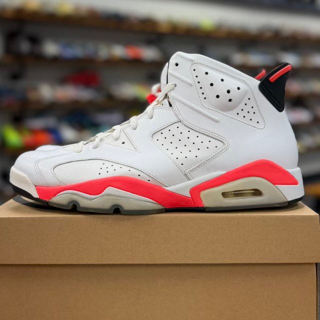 Jordan 6 Retro Infrared White (2014) - Preowned