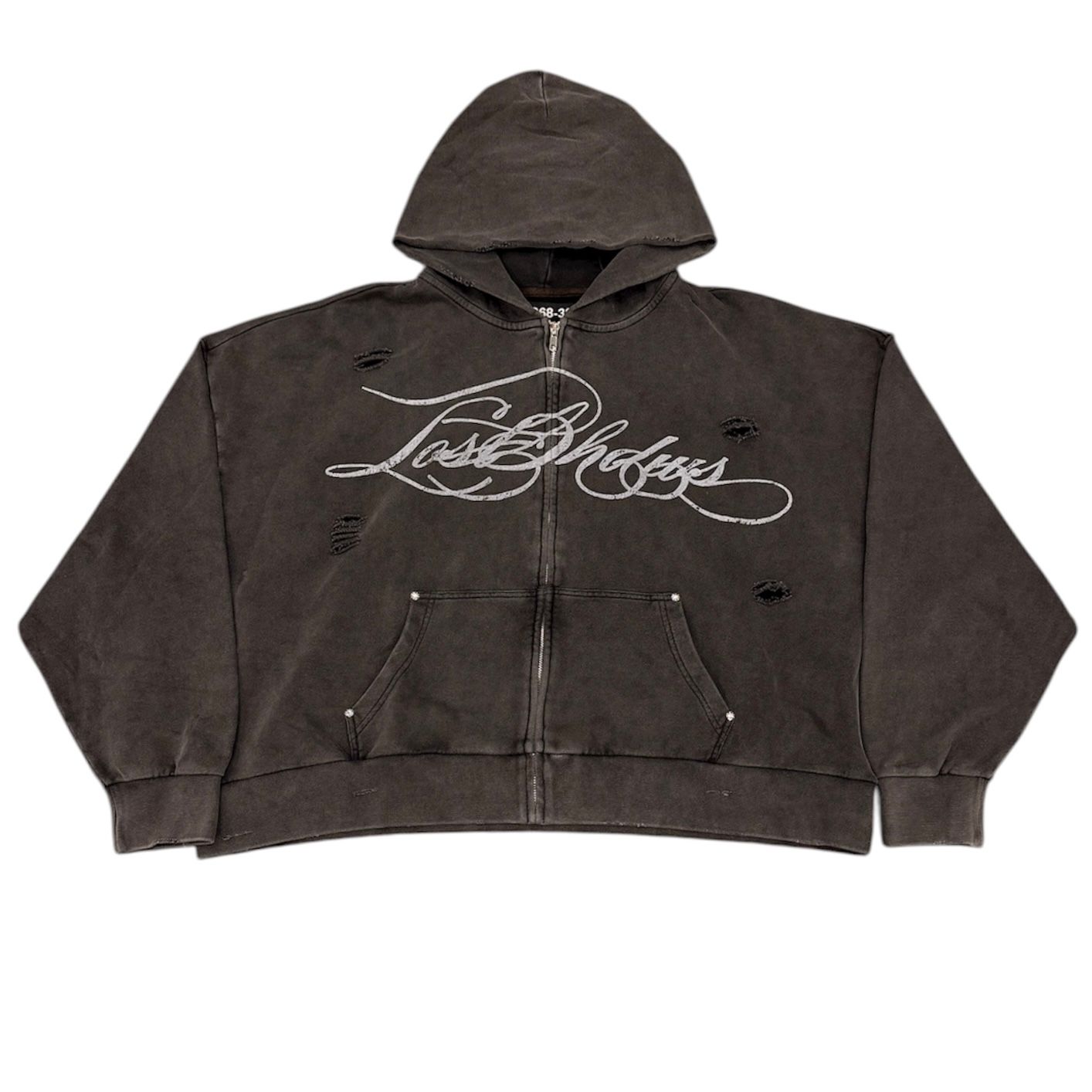 LOSTSHDWS Distressed Script Hoodie (ComplexCon Exclusive)