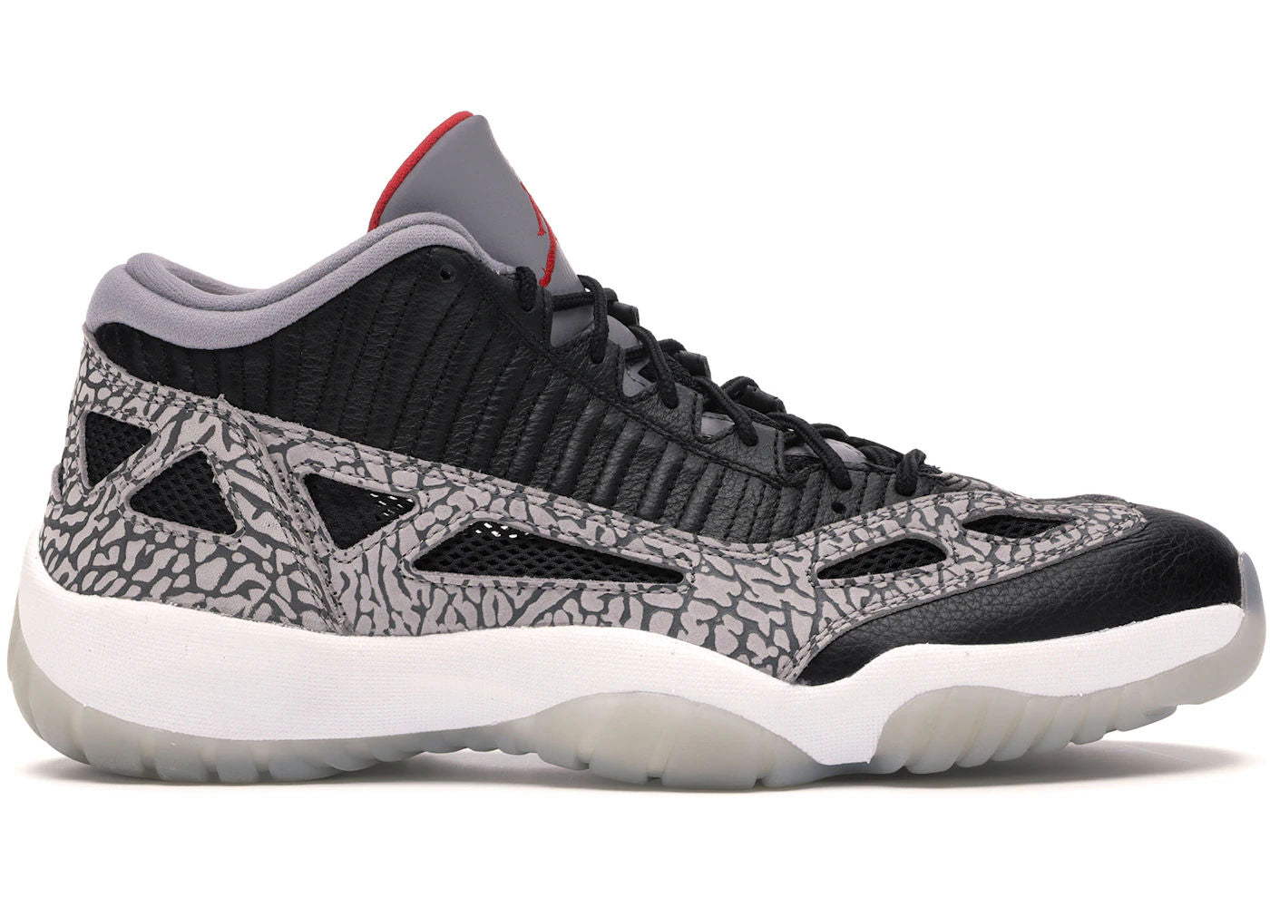 Jordan 11 Retro Low IE Black Cement - Preowned