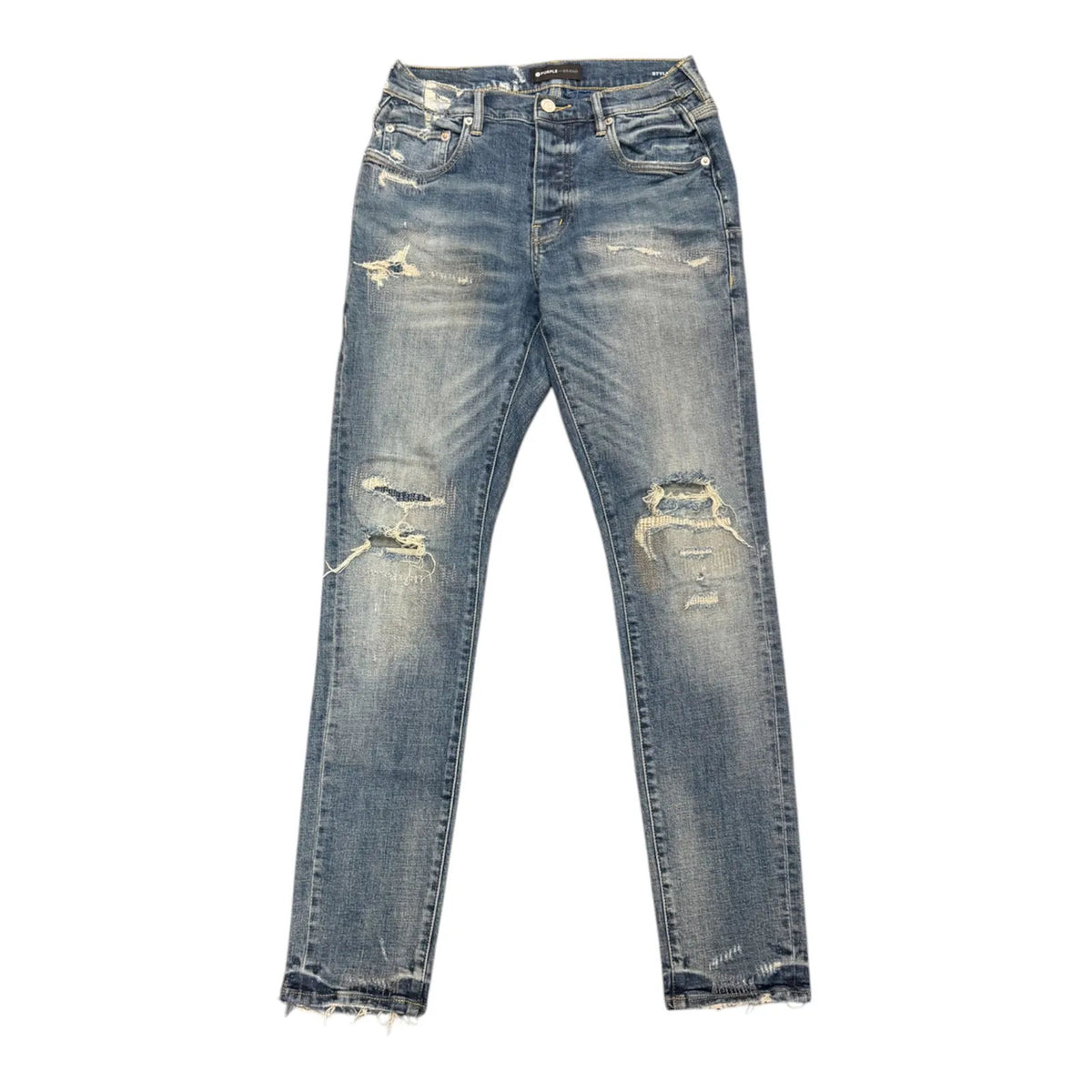 Purple Brand Stitched Jean (Blue) - Preowned