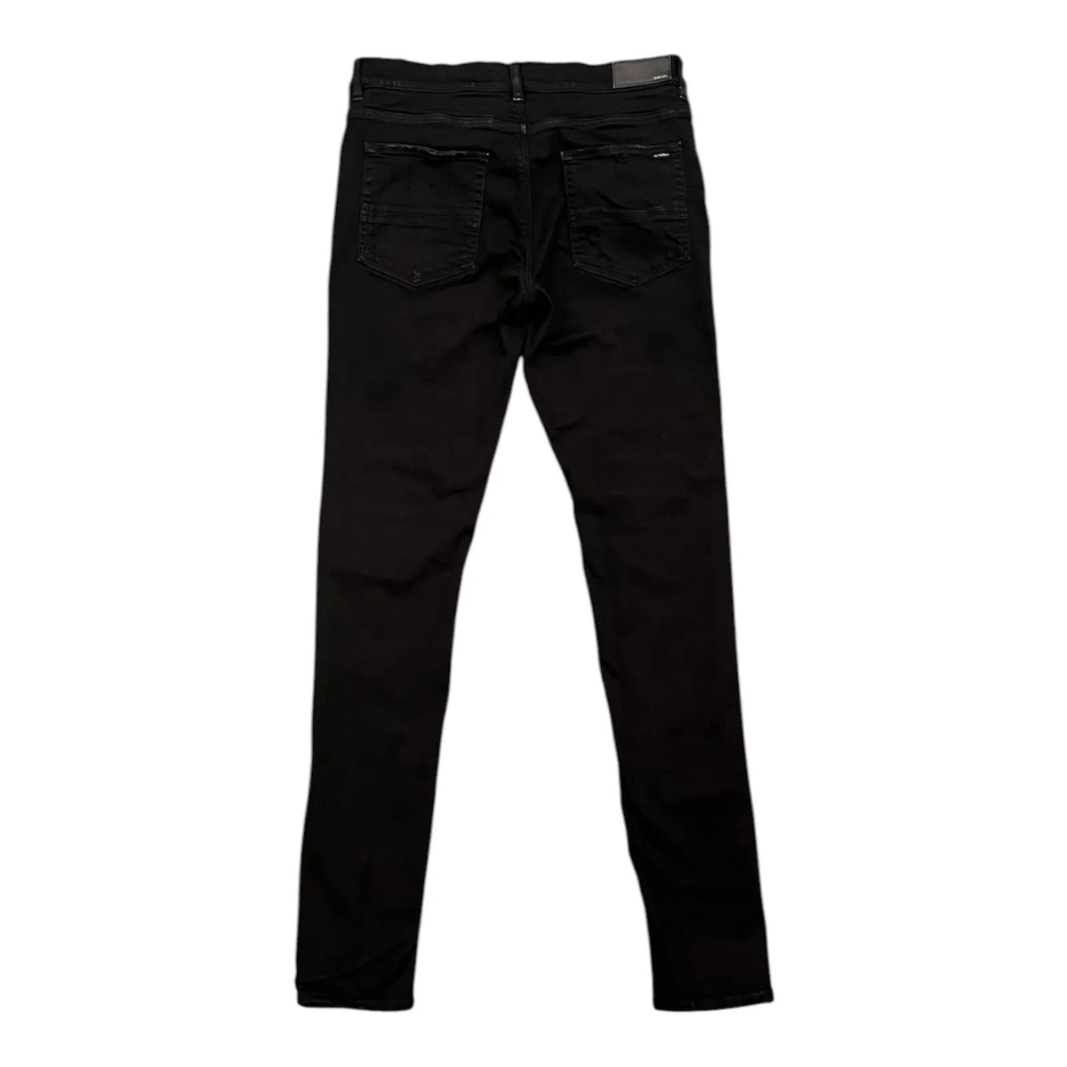 Amiri Mx1 Black Patch Jean (Black) - Preowned