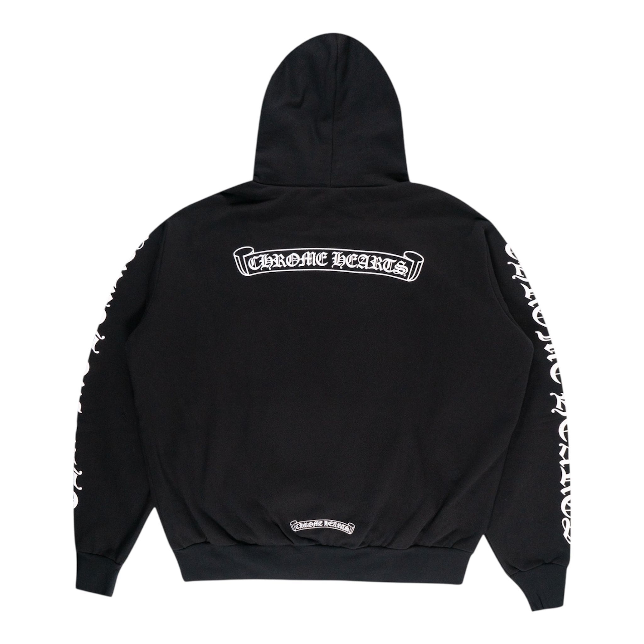 Chrome Hearts Script Logo Hoodie (Black)