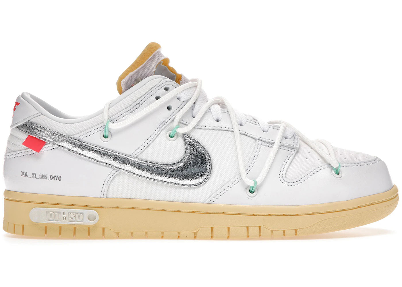 Nike Dunk Low Off-White Lot 1 - Preowned