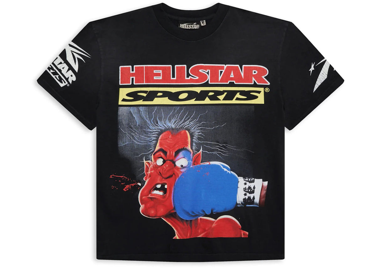 Hellstar Knock-Out T-shirt Black - Preowned