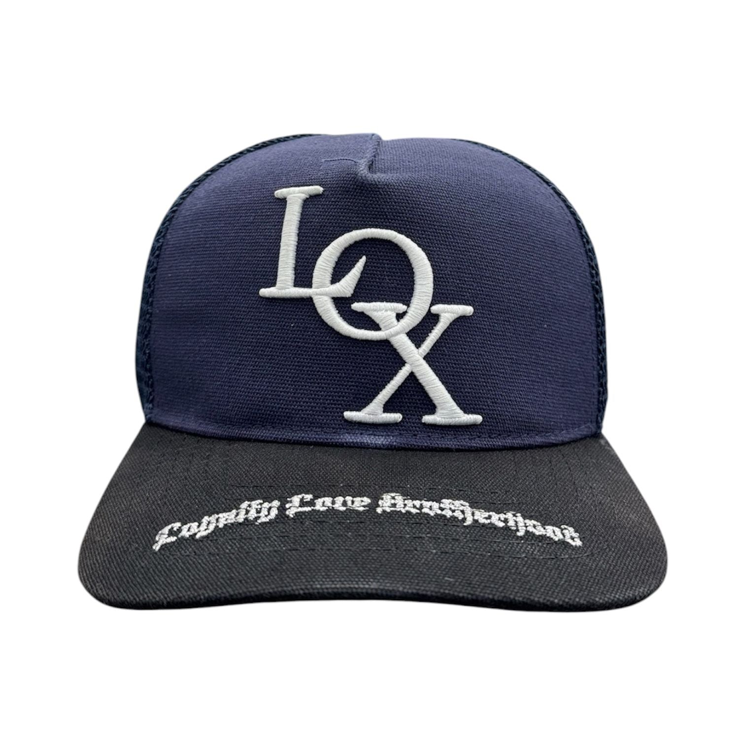 Godspeed x The Legacy Trucker Hat (Black/Navy) - Preowned