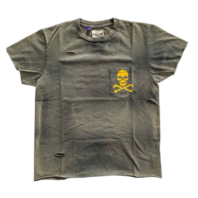 Gallery Dept. Bones Tee (Washed Black)