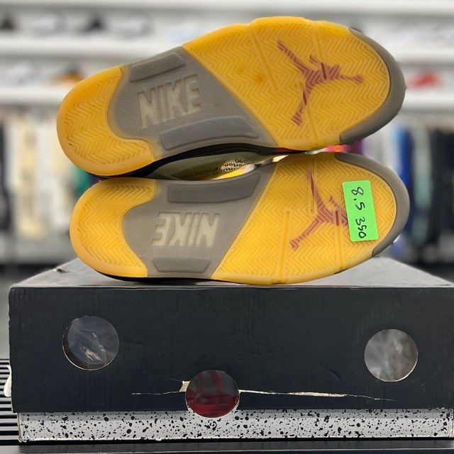 Jordan 5 Retro Off-White Sail - Preowned