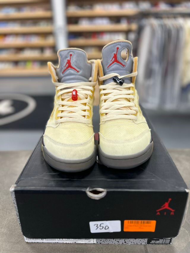 Jordan 5 Retro Off-White Sail - Preowned