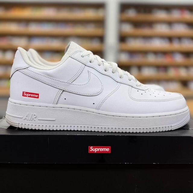 Nike Air Force 1 Low Supreme White - Preowned