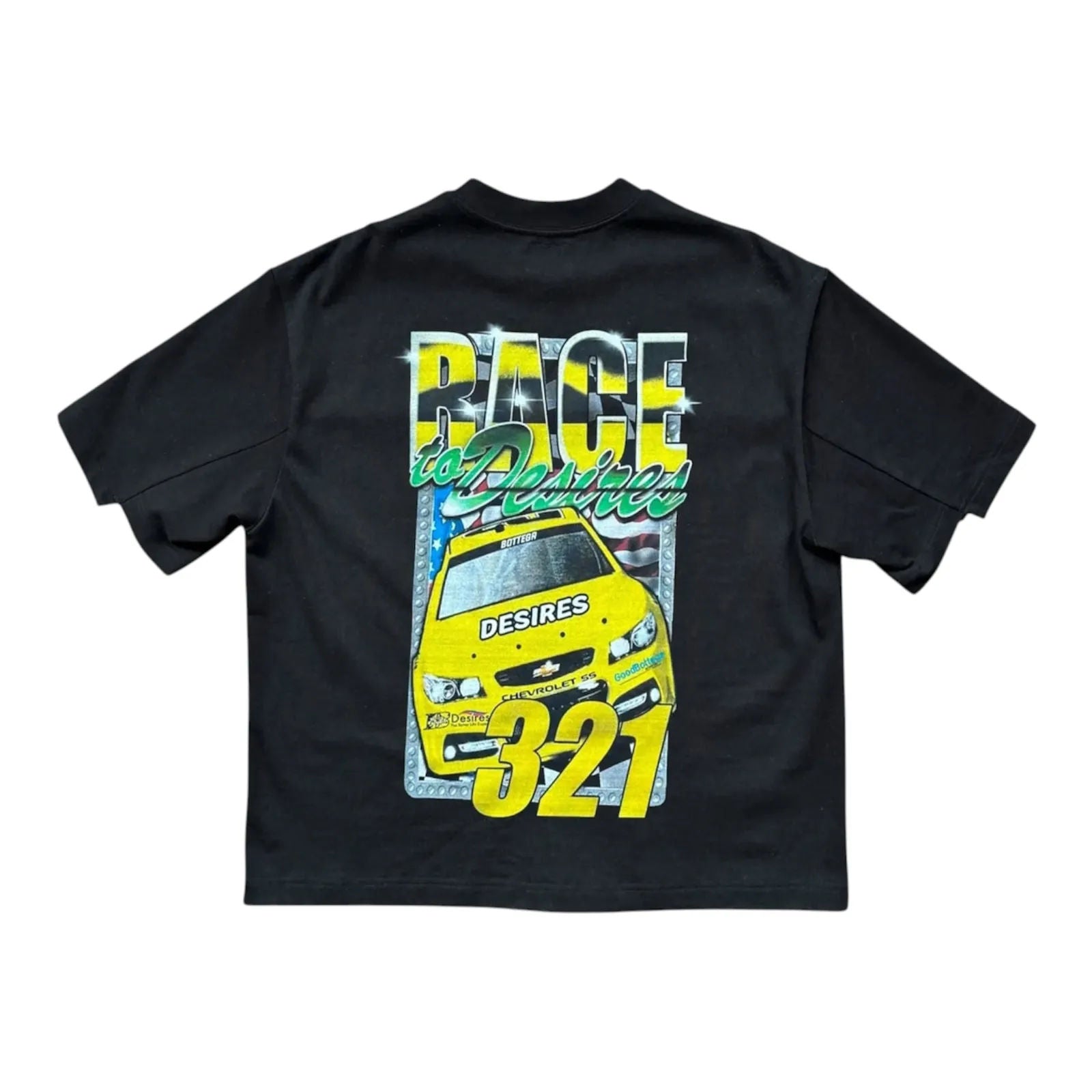 Bottega Desires Race Tee Black