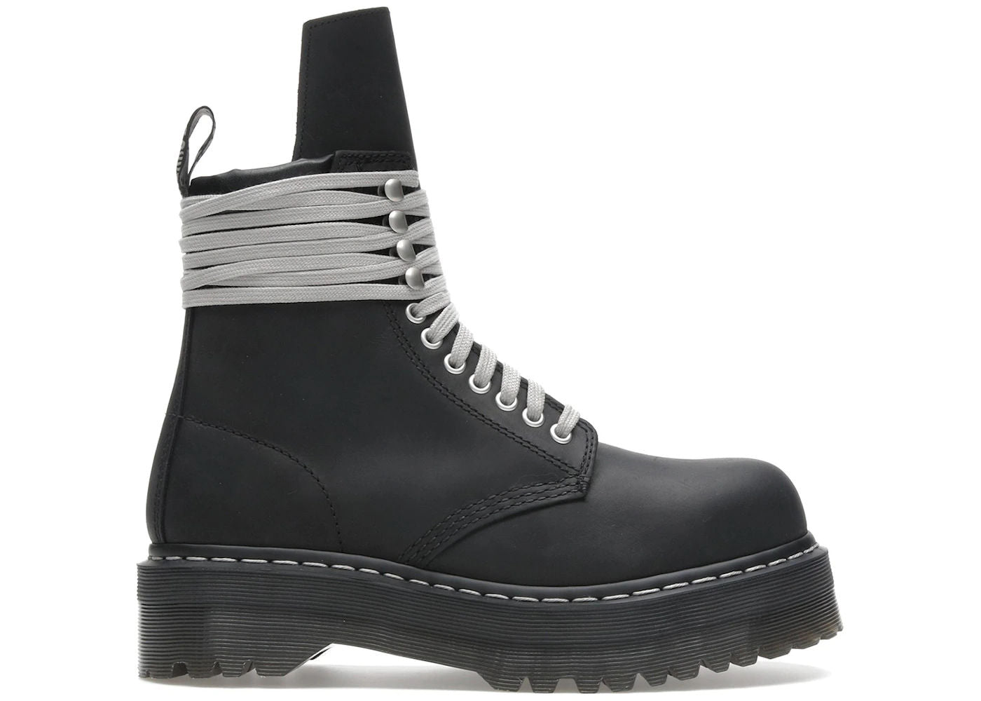 Dr. Martens 1460 DRKSHDW Quad Sole Steel Toe Boot Rick Owens Black