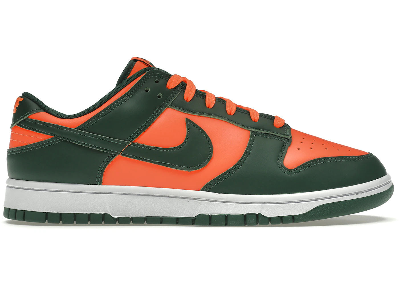Nike Dunk Low Retro Miami Hurricanes - Preowned