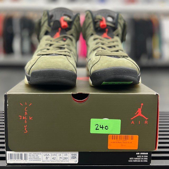 Jordan 6 Retro Travis Scott - Preowned